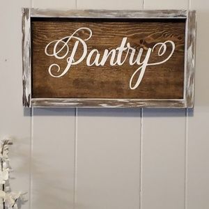 Handmade Wood Sign